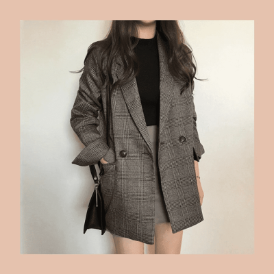 Áo blazer nữ phối đông